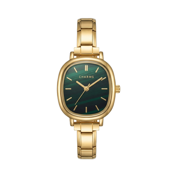 Montre Capri or – édition cadran émeraude