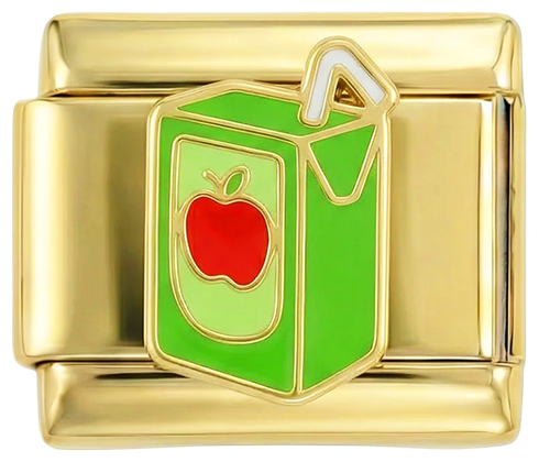 Apple Juice Box on Gold - apple-juice-box-on-gold.png