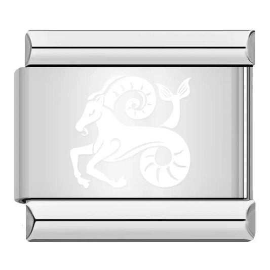 Capricorn, on Silver - Charms Official