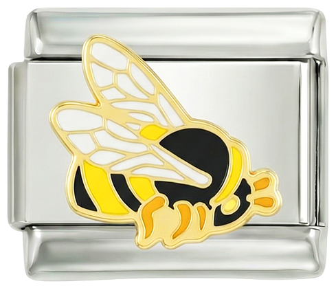 Bee, on Silver - Bee-on-Silver.png