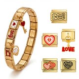 Love-Set mit 10 Charms