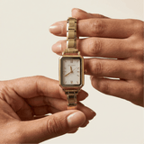 Como Watch in oro – Edizione con quadrante bianco