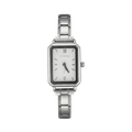 Montre Como en argent – Édition cadran blanc