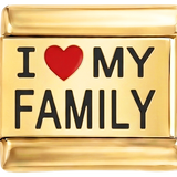 Amo la mia famiglia, su oro