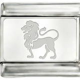 Lion, en argent