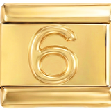 Numéro 6 en or