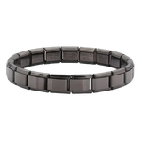 Charms-armband zwart