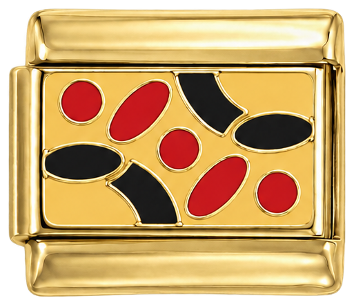 Distintivo belga con pietre