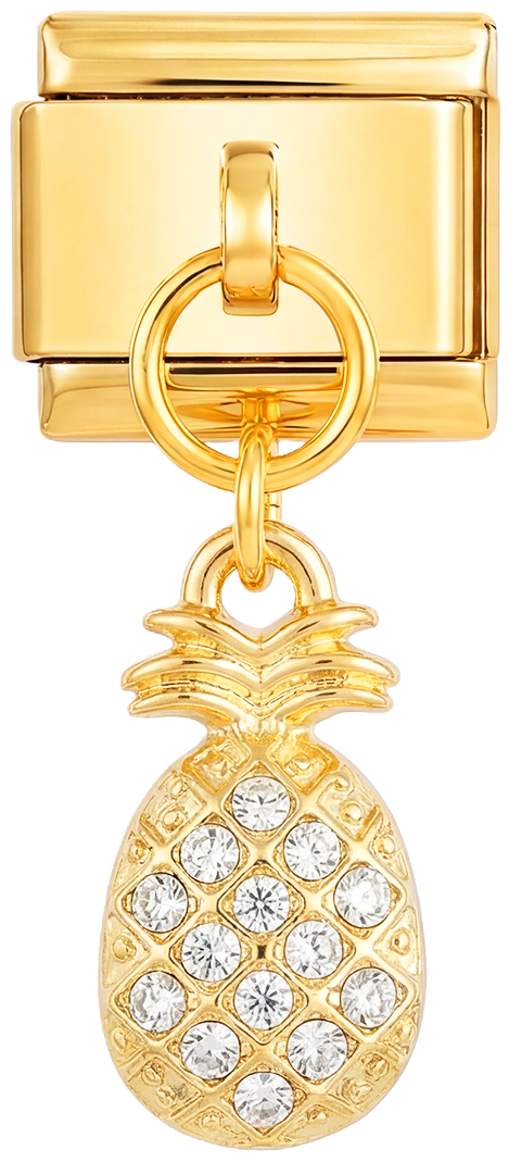 Pineapple with Stones on Gold - pineapple-with-stones-on-gold-1.png
