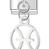 Signe des Poissons, en argent